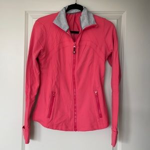 LULULEMON PINK DEFINE JACKET SIZE 10